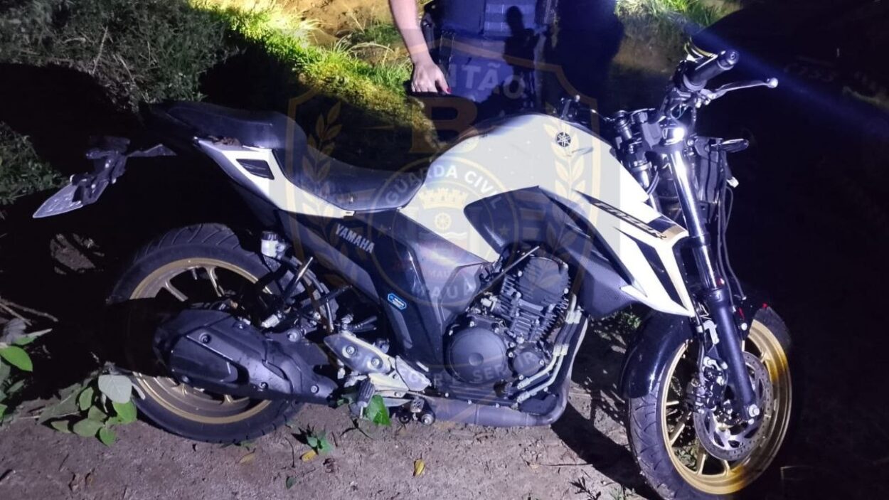 GCM de Mauá recupera duas motocicletas furtadas no Centro e no Jardim Zaíra