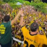 Flávio Bolsonaro cumpre agenda no Norte e lidera mobilização com apoiadores no Amazonas e Pará