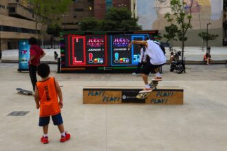 Mostra PLAY! - Arte Interativa Urbana” espalha arte digital pelas ruas e salas de aula de Santo André