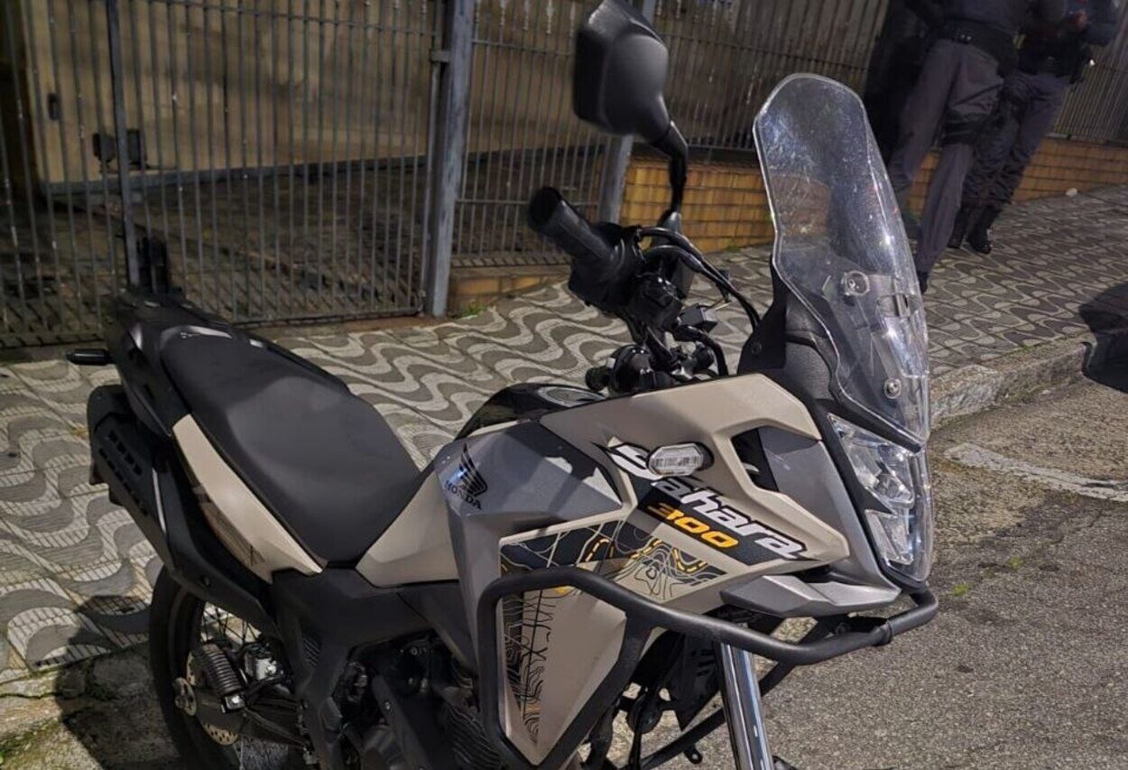 Polícia Militar prende homem por furto de motocicleta em Mauá