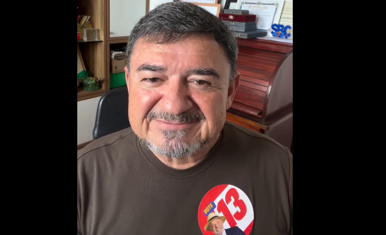 Secretário de Educação de São Bernardo apela por voto em Lula no próximo domingo
