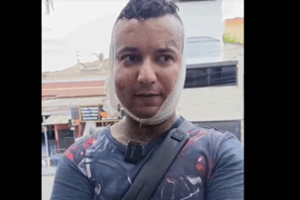 Vítima foi ferida por criminosos durante tentativa de assalto em Santo André