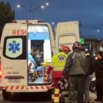 Pneu de moto estoura, deixa vítima ferida e bloqueia faixas da Rodovia Anchieta em São Bernardo